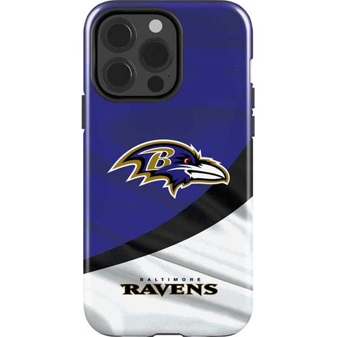 NFL Baltimore Ravens iPhone 15 Pro Impact Case